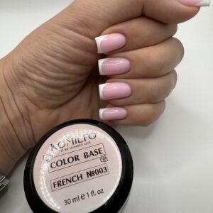 Komilfo Color Base French 003, Light Pink, Jar 30ml